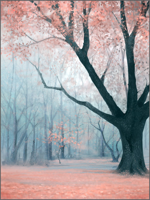 Painting Trees — dreamscape