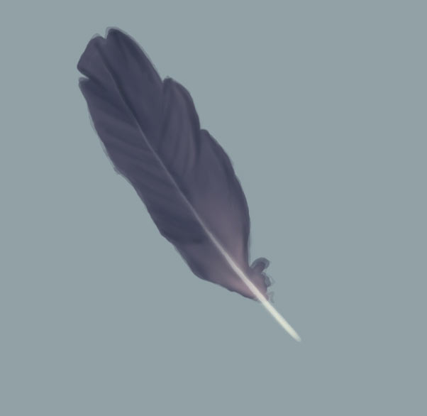Painting A Feather — feather3