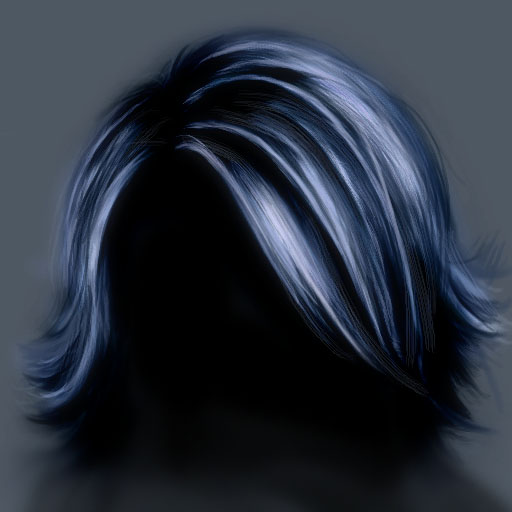 Painting Basic Hair — hair10