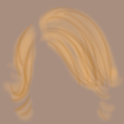 Painting Basic Hair — hair2