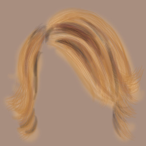 Painting Basic Hair — hair3